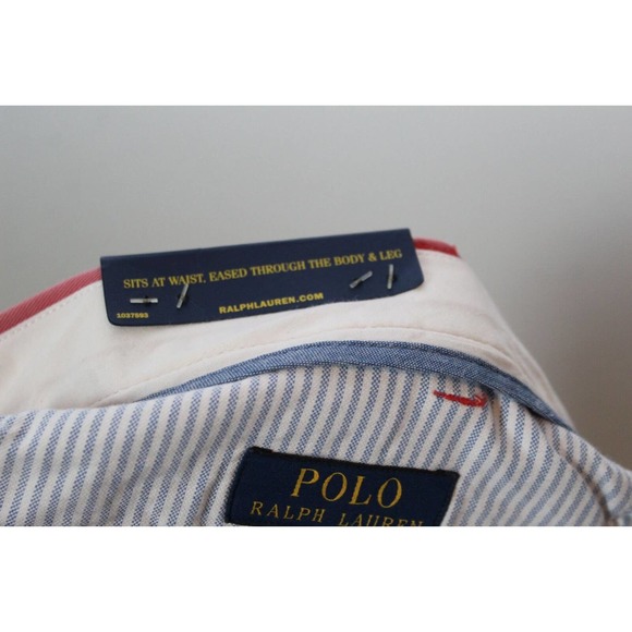 NWT Polo Ralph Lauren Classic Fit Chino Pants Berry Men's Size 46 B x 30 H14459 - Picture 10 of 12